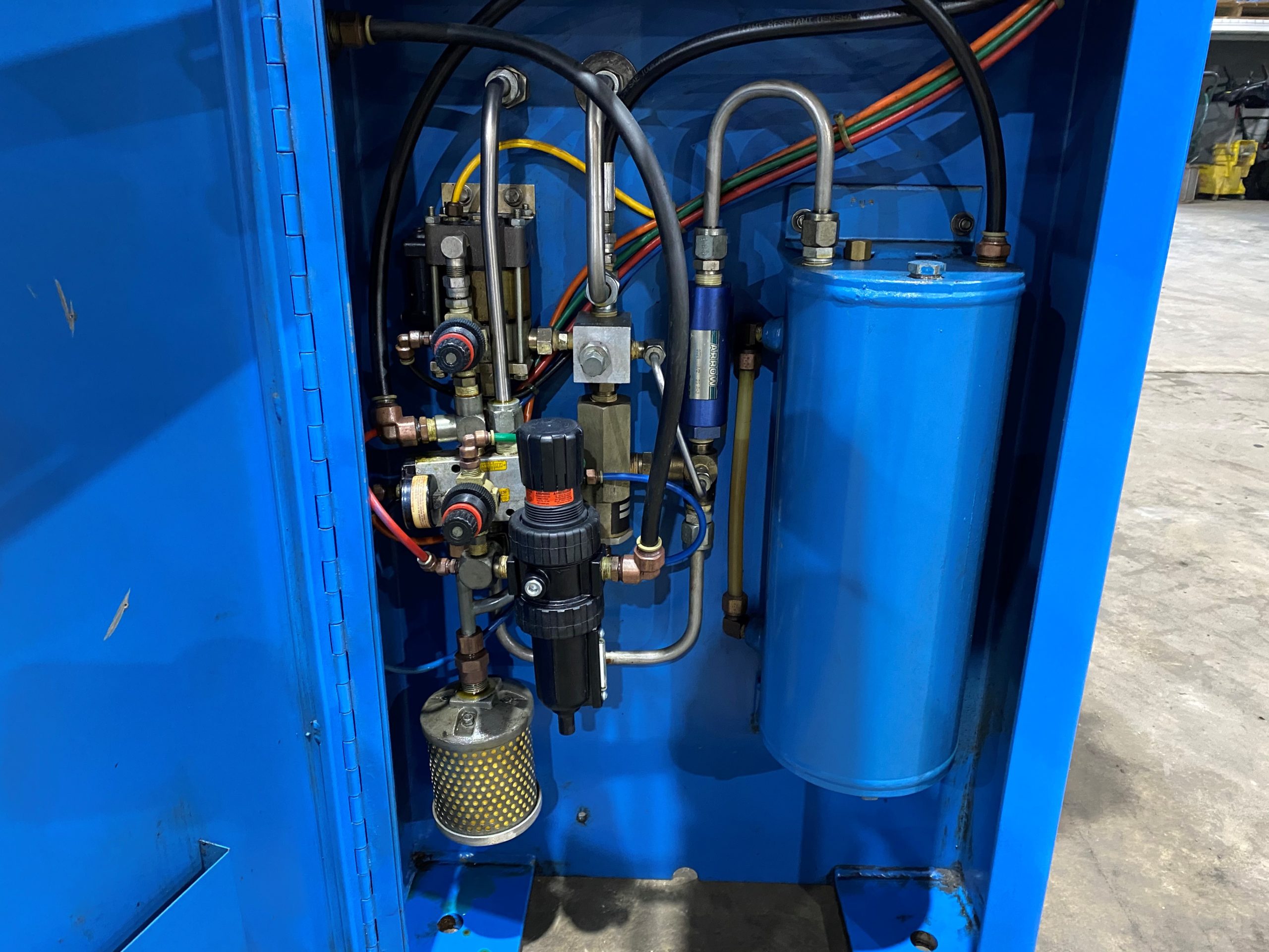 Used Filter Press JWI 9 Cu’ Air Over Hydraulic Filter Press FP2419