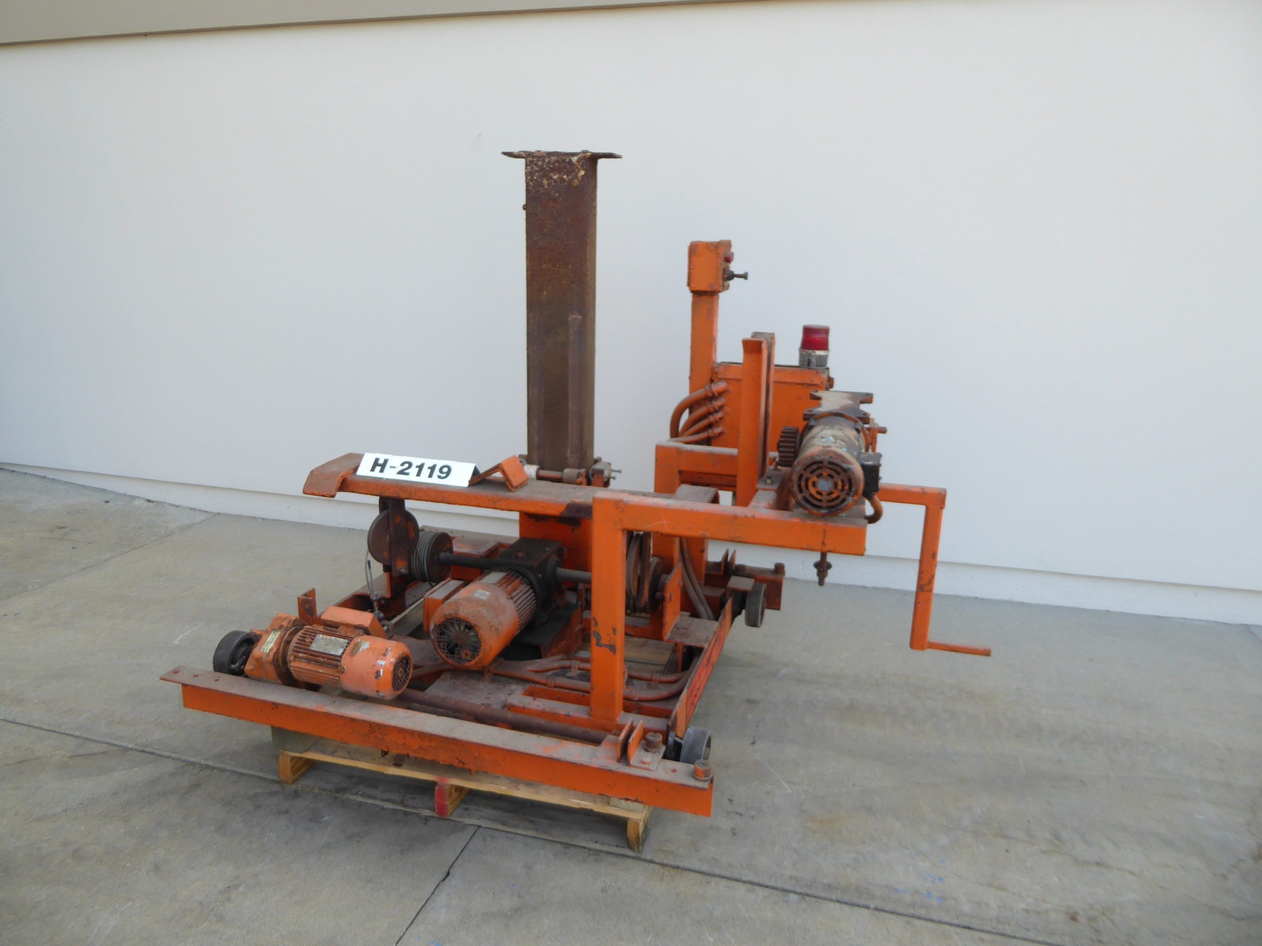 Used Hoist Jessup Engineering .5 Ton Barrel Line Hoist H2119Hoists